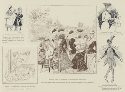 Illustration pour La Vie De Londres par Mars - Maurice Charles Mathieu Bonvoisin