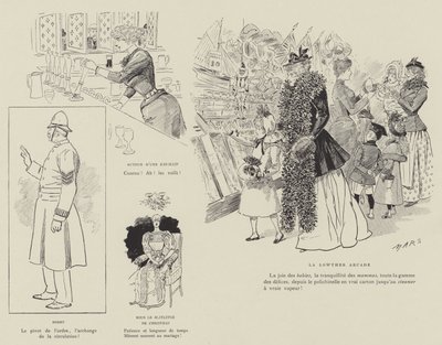 Illustration pour La Vie De Londres - Maurice Charles Mathieu Bonvoisin