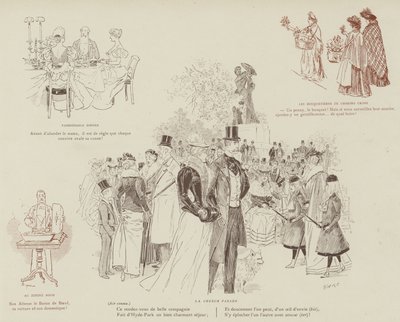 Illustration pour La Vie De Londres - Maurice Charles Mathieu Bonvoisin