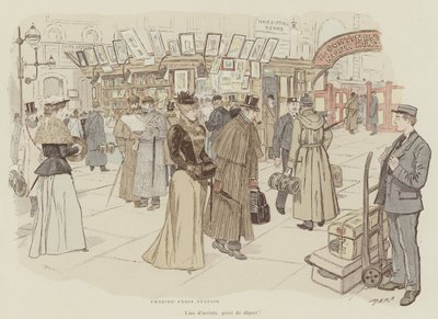 Illustration pour La Vie De Londres - Maurice Charles Mathieu Bonvoisin