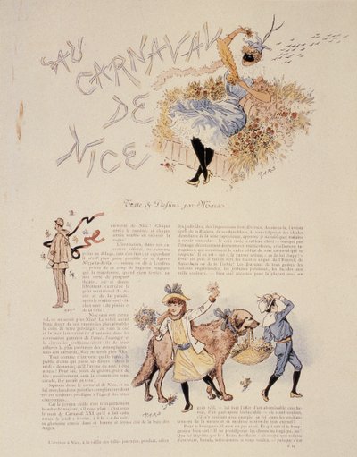 Carnaval de Nice, 1894 - Maurice Charles Mathieu Bonvoisin