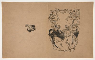 Les Camelots de la pensée (épreuve pour couverture) - Maurice Delcourt