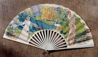 Éventail de fiançailles, décoré par Maurice Denis - Maurice Denis