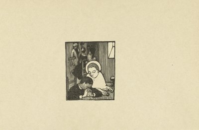 Illustration pour un poème dans le recueil Sagesse de Paul Verlaine - Maurice Denis