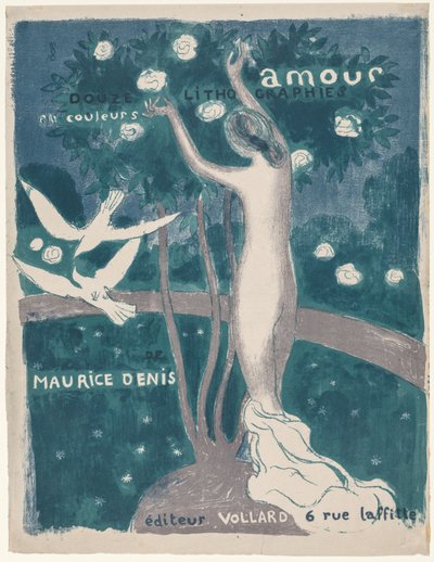 Amour: Couverture, 1895 publié 1911 - Maurice Denis