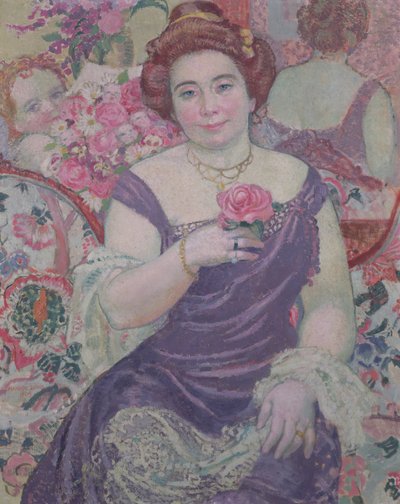 Marthe avec une rose, 1909 - Maurice Denis