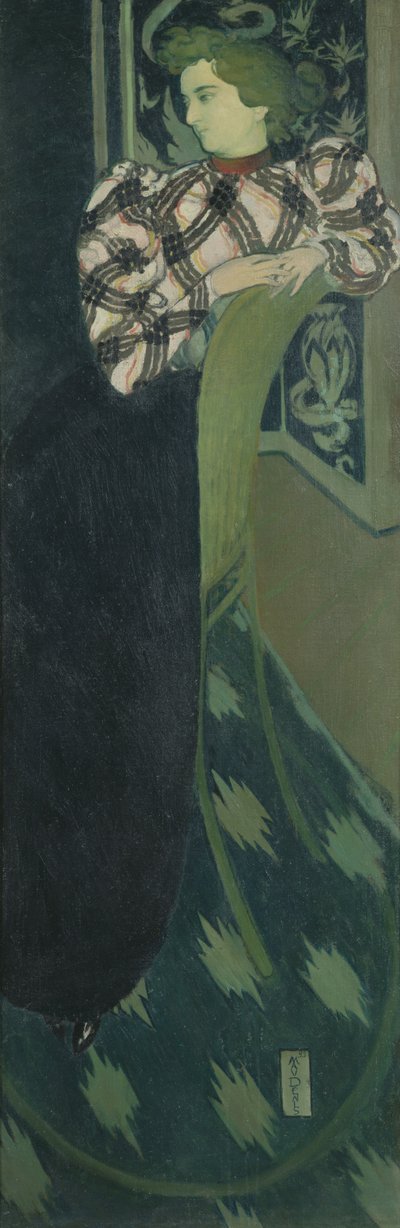 Portrait de Madame Ranson en vert, 1893 - Maurice Denis