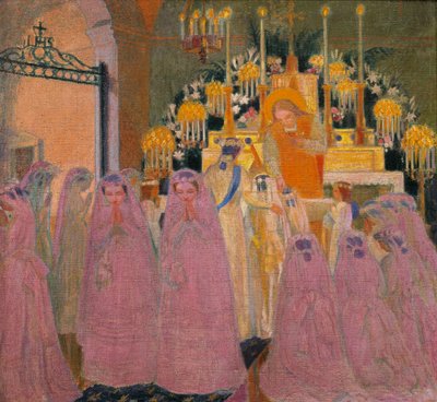 Les communiants - Maurice Denis