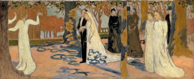 Procession de mariage, vers 1892-1893 - Maurice Denis