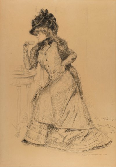 La Parisienne en 1906 - Maurice Eliot