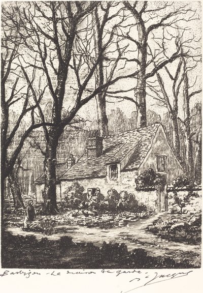 Barbizon : La maison de garde - Maurice Jacque
