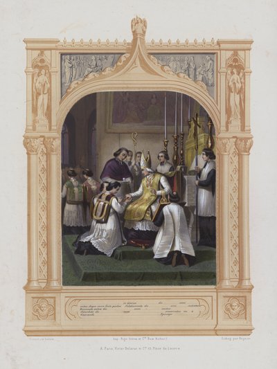 Admission aux ordres sacrés - Maurice Leloir