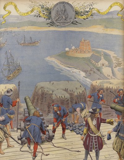 Bataille de Camaret - Maurice Leloir