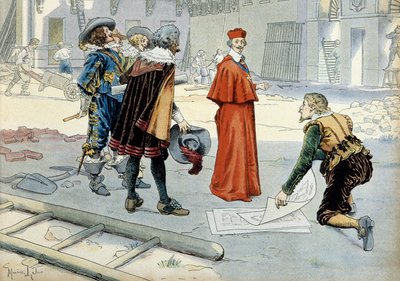 Histoire de France : Cardinal Richelieu (Armand Jean du Plessis) - Maurice Leloir