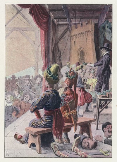 Illustration pour Gil Blas - Maurice Leloir