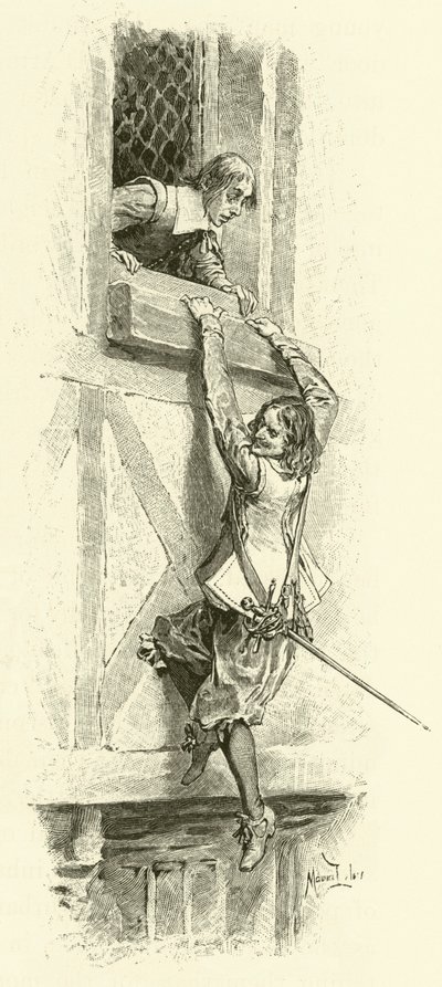 Illustration pour Les Trois Mousquetaires - Maurice Leloir