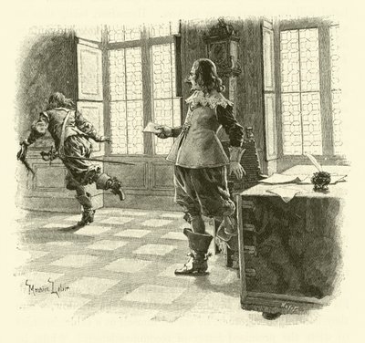 Illustration des Trois Mousquetaires - Maurice Leloir