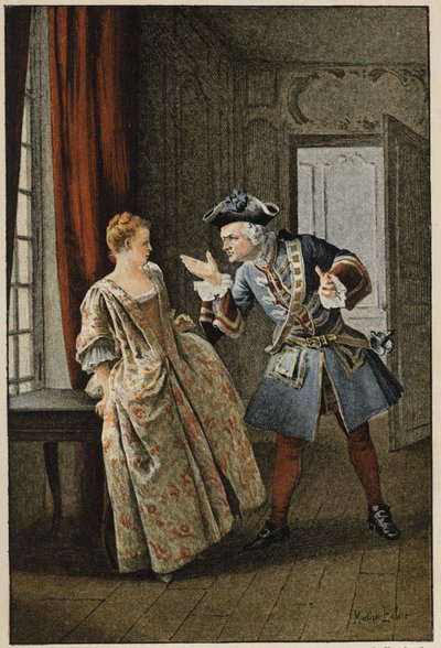 Manon et son frère - dans “Histoire de Manon Lescaut et du chevalier Des Grieux” par l