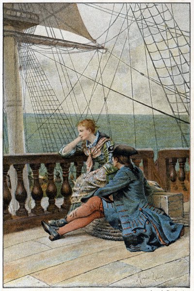 Sur le navire - dans “Histoire de Manon Lescaut et du chevalier Des Grieux” par l