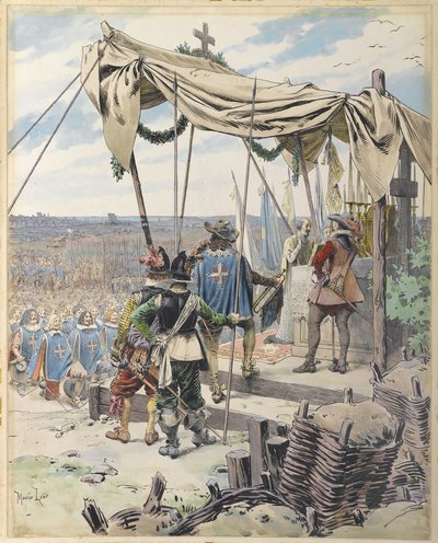 Richelieu avant la bataille - Maurice Leloir