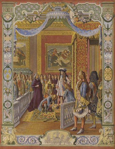 Le lever de Louis XIV - Maurice Leloir