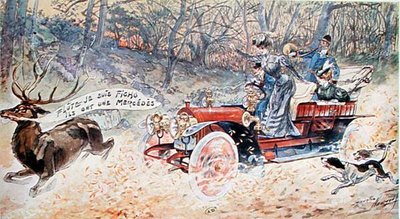 Mince! Je suis fichu, ils ont une Mercedes - Maurice Louis Henri Neumont
