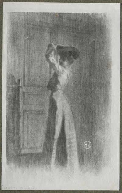 Femme à la mode, vers 1900 - Maurice Louis Henri Neumont