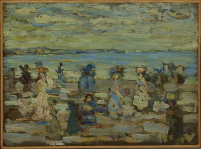 Scène de plage - Maurice Brazil Prendergast