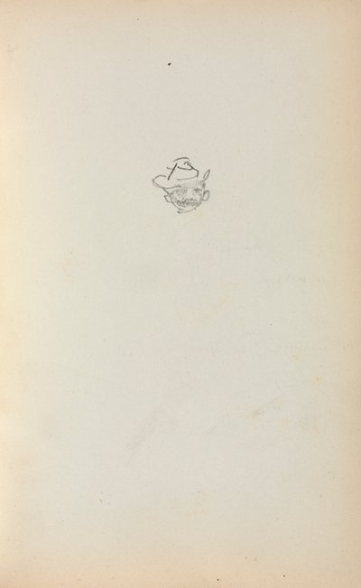 Carnet de croquis italien : Tête d