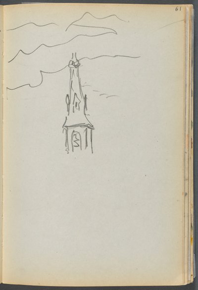 Sketchbook- The Granite Shore Hotel, Rockport, page 061 : Flèche d