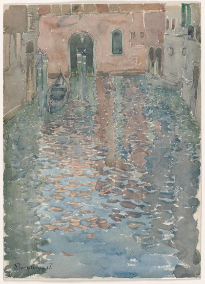 Canaux vénitiens - Maurice Prendergast