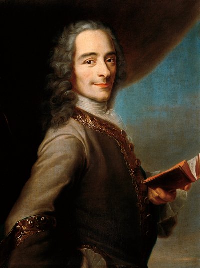 François-Marie Arouet de Voltaire dit Voltaire - Maurice Quentin de La Tour