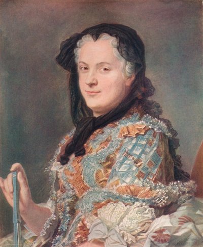 Marie Leczinska, vers 1748 - Maurice Quentin de La Tour