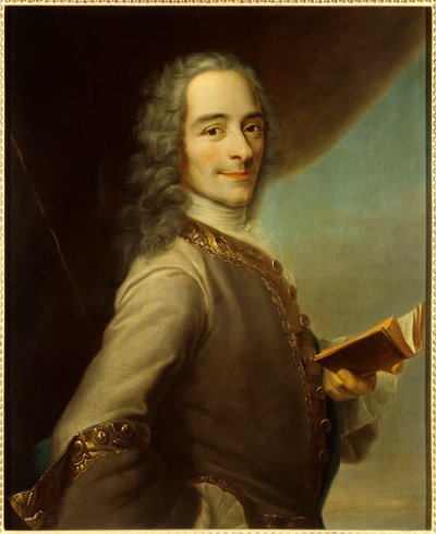 Portrait de François Marie Arouet dit Voltaire - Maurice Quentin de La Tour
