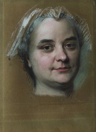 Portrait de Madame Pèlerin - Maurice Quentin de La Tour