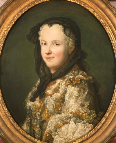 Portrait de Maria Leszczynska - Maurice Quentin de La Tour