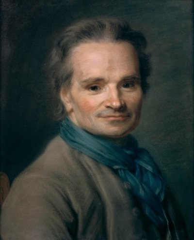 Portrait du sculpteur Jean-Baptiste Lemoyne 1704-1778, 1763 - Maurice Quentin de La Tour
