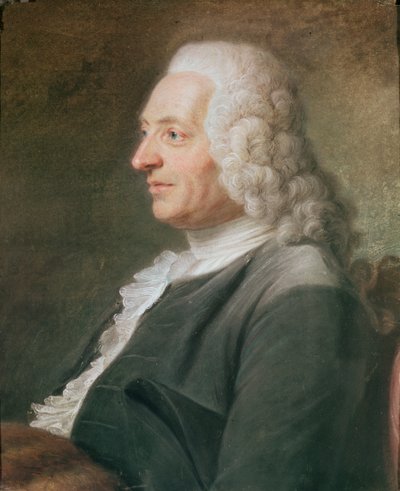Portrait, présumé être le Président Hénault - Maurice Quentin de La Tour