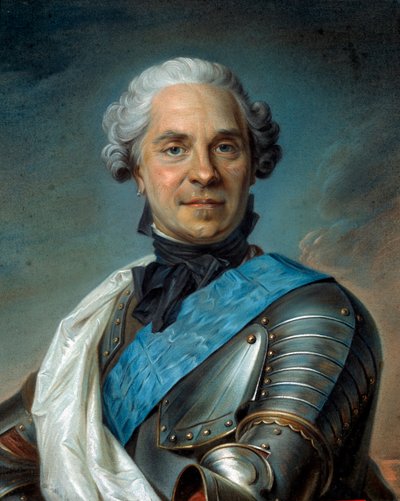 Le maréchal de Saxe : Portrait d