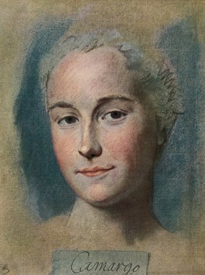 Marie Anne de Cupis de Camargo, de La Tour, pub.1920 - Maurice Quentin de la (after) Tour