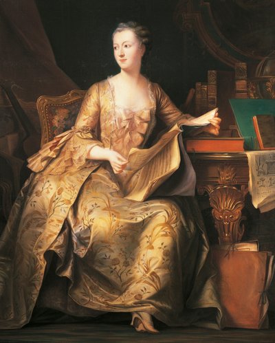 Portrait de la Marquise de Pompadour, vers 1755 - Maurice Quentin de La Tour