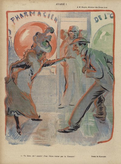 Illustration pour Le Rire - Maurice Radiguet
