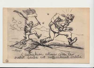 Carte postale, Satirique en N & B - Maurice Radiguet