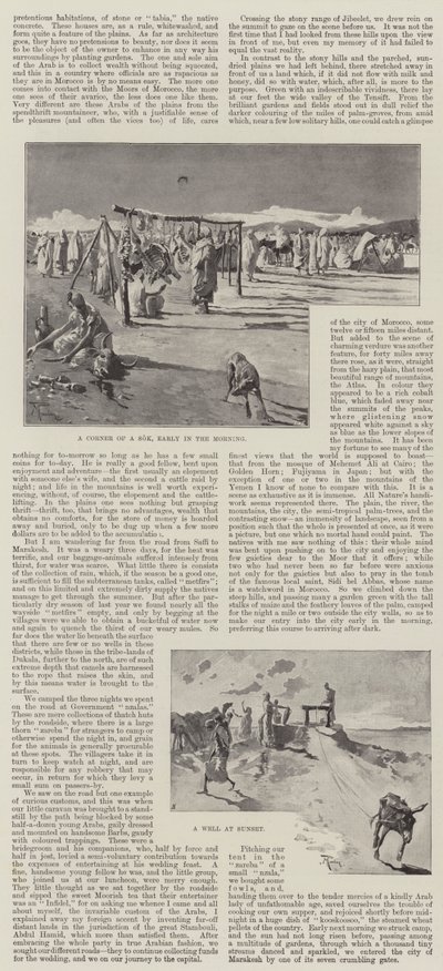 Une Visite à Tafilet, de Tanger à la Ville de Maroc - Maurice Romberg