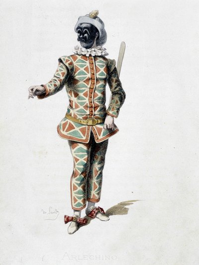 Arlechino (Arlequin) - Maurice Sand