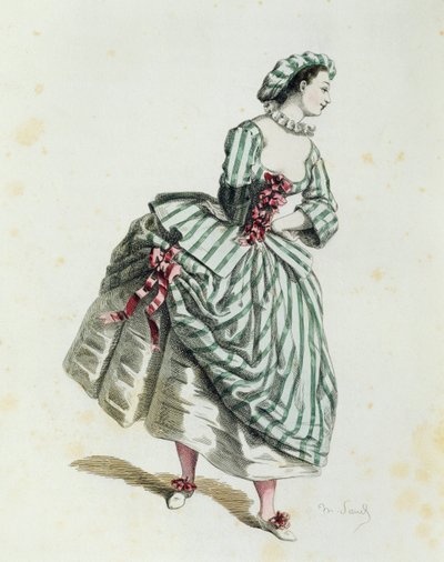 Corallina en 1744 - Maurice Sand