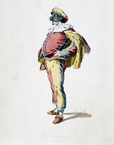 Pulcinella (Polichinelle) - Maurice Sand