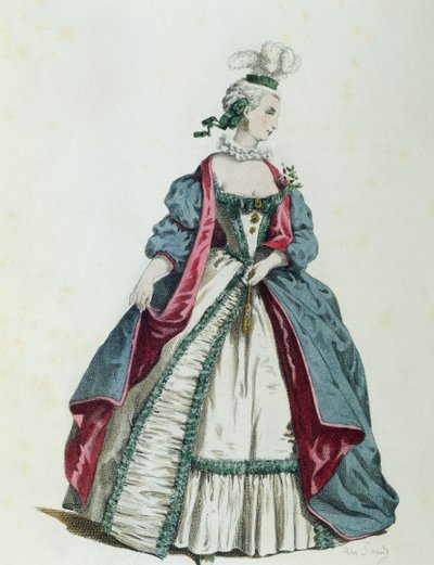 Silvia en 1716, par Maurice Sand - Maurice Sand