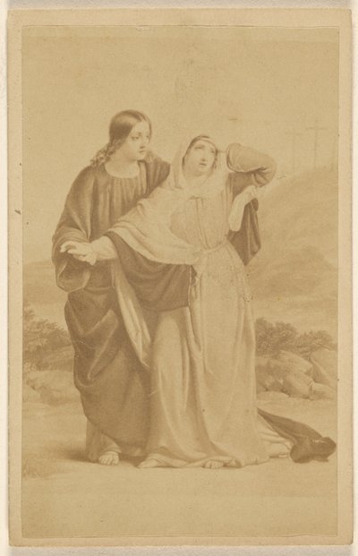 Saint Jean conduisant la Sainte Vierge à sa maison. [copie d