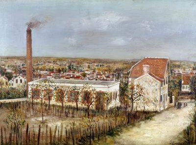 Fabrik in Sannois von Maurice Utrillo